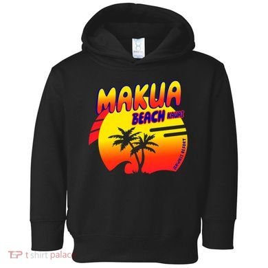 Makua Beach Toddler Hoodie