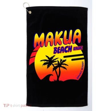 Makua Beach Golf Towel
