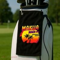 Makua Beach Golf Towel thumb 2