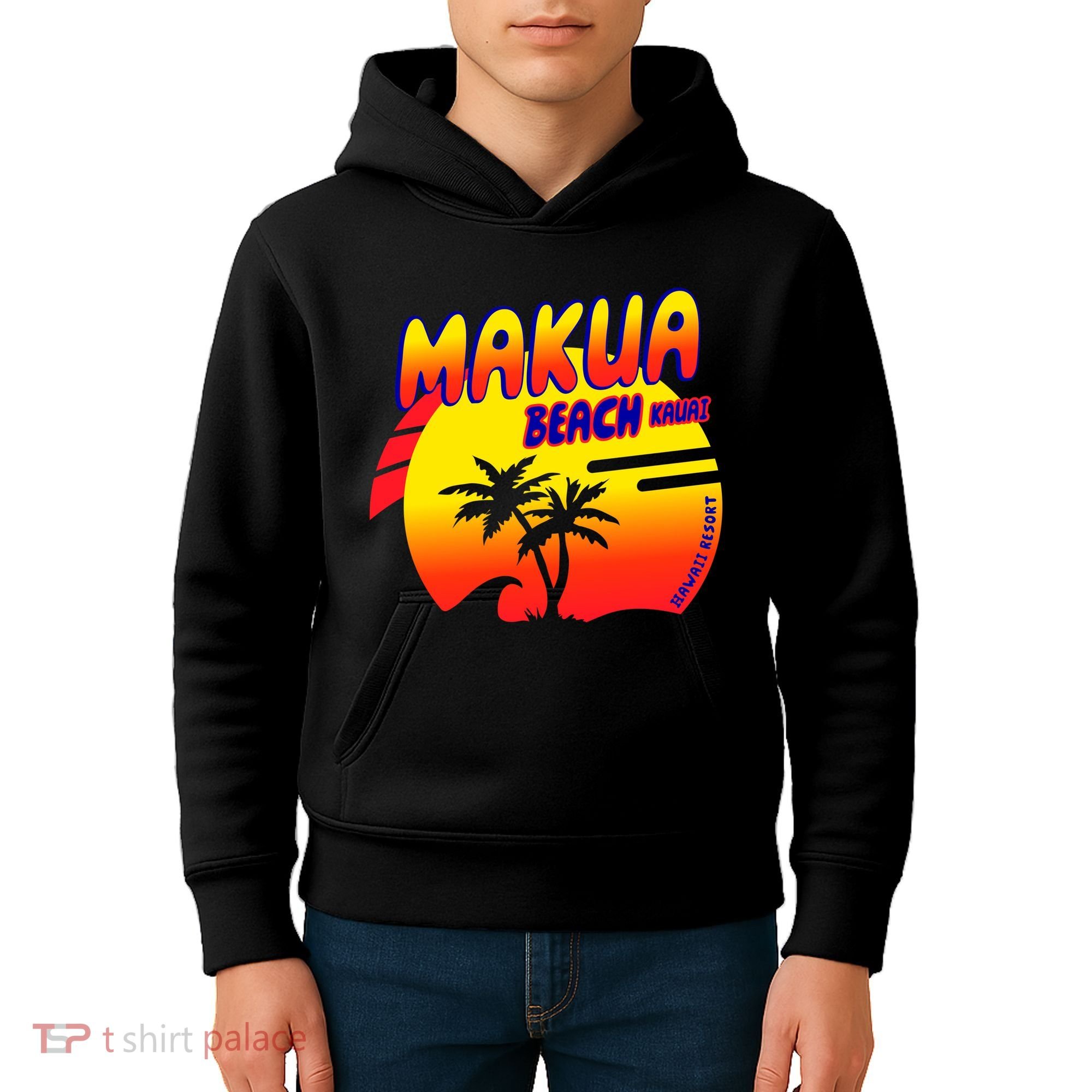 Makua Beach Kids Hoodie