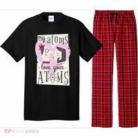 My Atoms Love Your Atoms Science Couple Pajama Set thumb 0