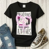 My Atoms Love Your Atoms Science Couple Women's T-Shirt thumb 3