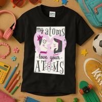My Atoms Love Your Atoms Science Couple Kids T-Shirt thumb 3