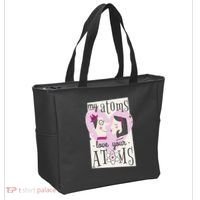 My Atoms Love Your Atoms Science Couple Tote Bag thumb 2