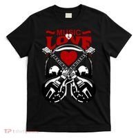 Music And Love Guitars T-Shirt thumb 0