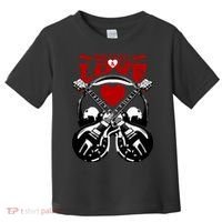 Music And Love Guitars Toddler T-Shirt thumb 0