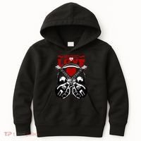 Music And Love Guitars Kids Hoodie thumb 0