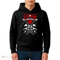 Music And Love Guitars Kids Hoodie thumb 4