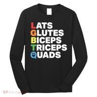 Muscle Alphabet Lats Glutes Biceps Triceps Quads Lgbtq Long Sleeve Shirt thumb 0