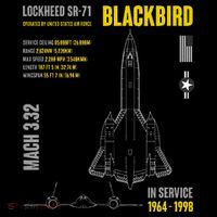 Military Aircraft Lockheed Sr71 Blackbird Usaf Long Sleeve Shirt thumb 2