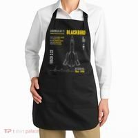 Military Aircraft Lockheed Sr71 Blackbird Usaf Apron thumb 2