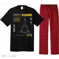 Military Aircraft Lockheed Sr71 Blackbird Usaf Pajama Set thumb 0
