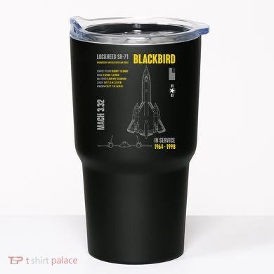 Military Aircraft Lockheed Sr71 Blackbird Usaf Tumbler