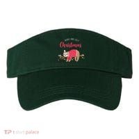 Merry And Lazy Christmas Cute Sloth Visor thumb 0