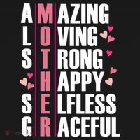 Mother Amazing Loving Strong Happy Selfless Graceful Women's Hoodie thumb 2
