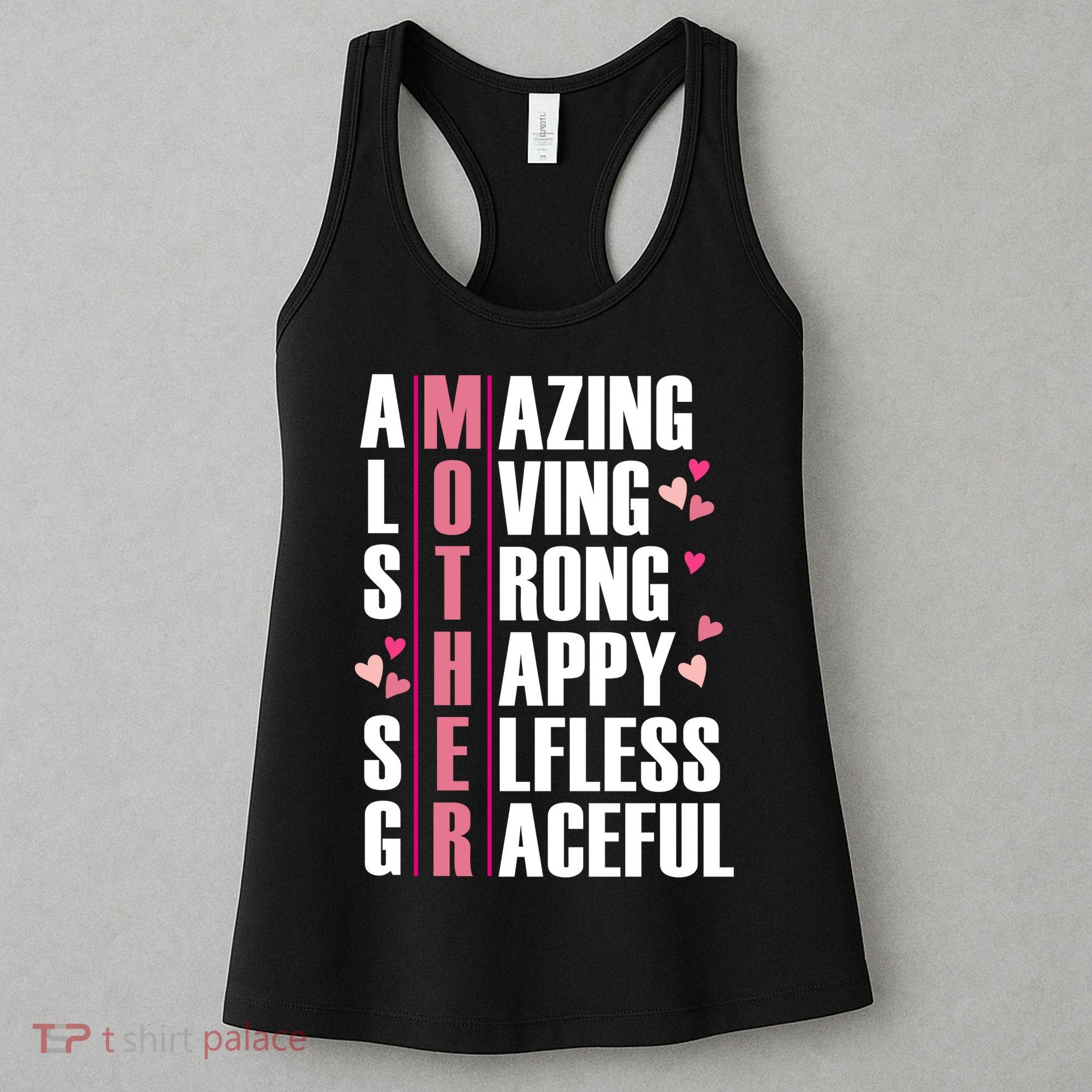 Mother Amazing Loving Strong Happy Selfless Graceful Women's Tank Top