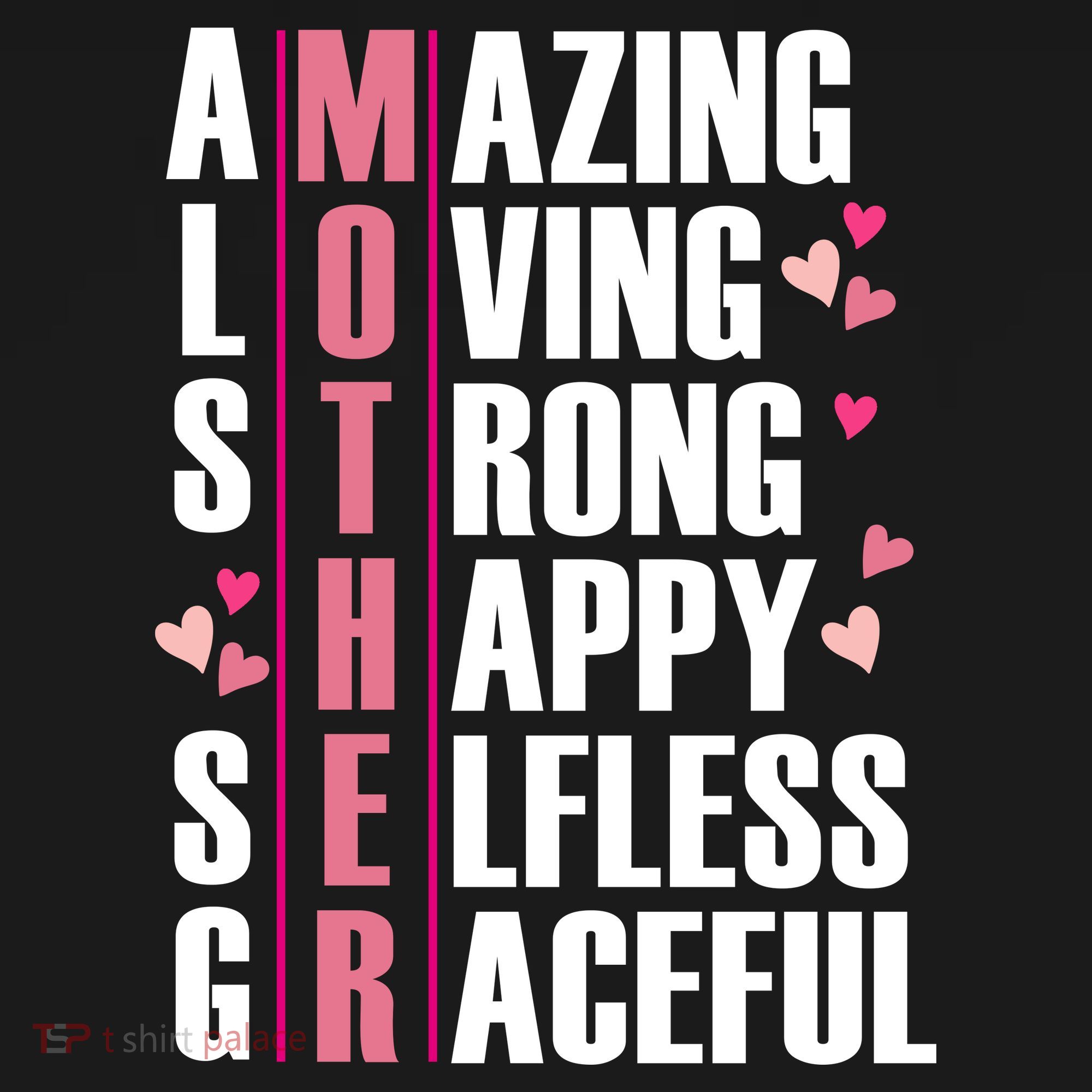 Mother Amazing Loving Strong Happy Selfless Graceful Women's Tank Top