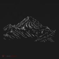 Mountain Artwork Line Art Of K2 Mountain In Pakistan Hiker T-Shirt thumb 7