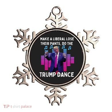 Make A Liberal Lose Their Pants Trump Dancing Trump Dance Ornament