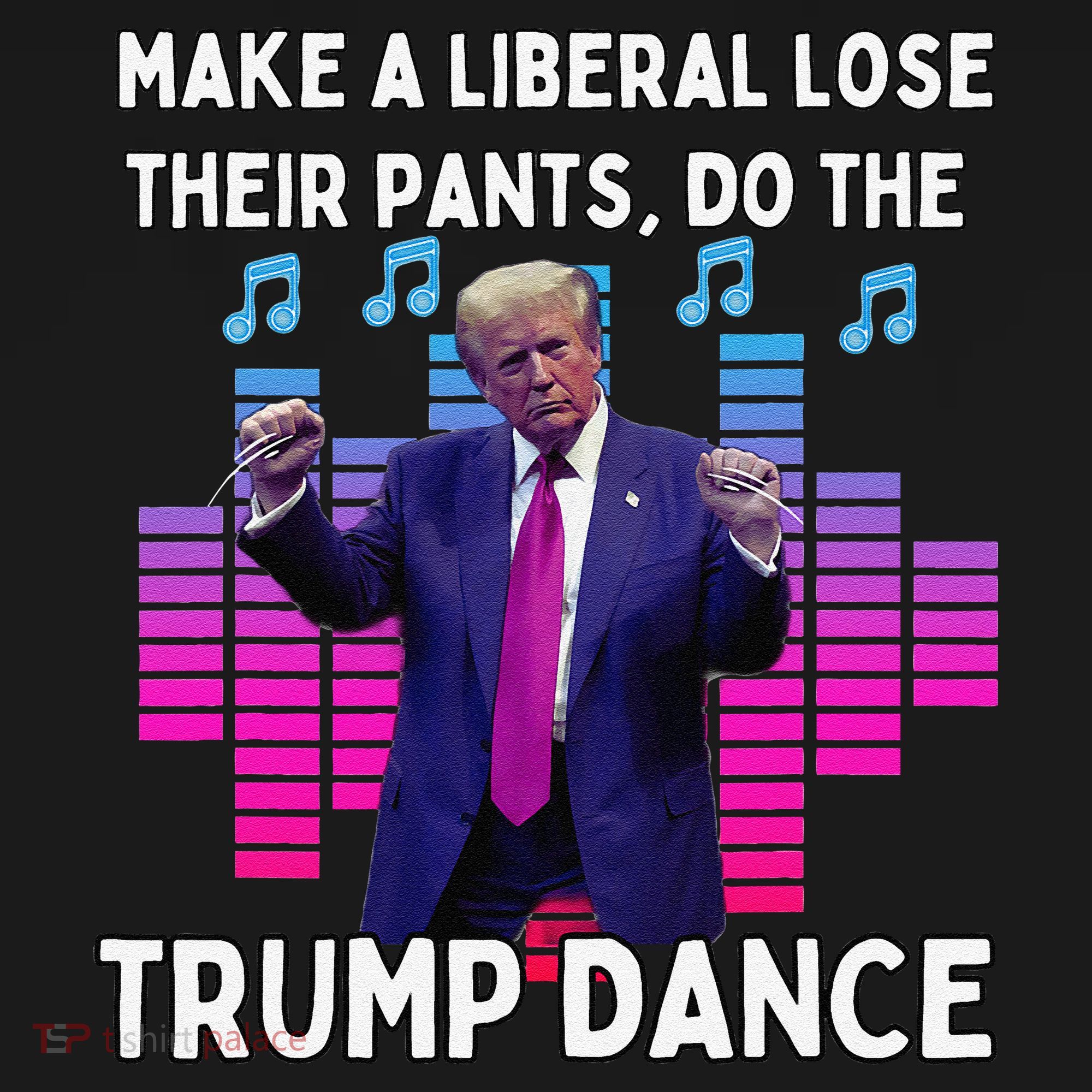 Make A Liberal Lose Their Pants Trump Dancing Trump Dance Women's Tank Top