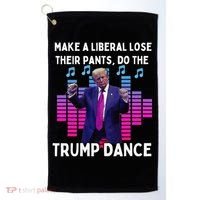 Make A Liberal Lose Their Pants Trump Dancing Trump Dance Golf Towel thumb 0