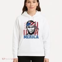 Merica Abraham Lincoln American Flag Hoodie thumb 5