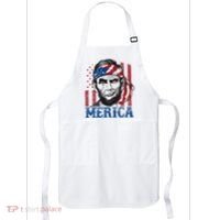 Merica Abraham Lincoln American Flag Apron thumb 0