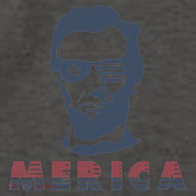 Merica Abe Lincoln Vector Backpack
