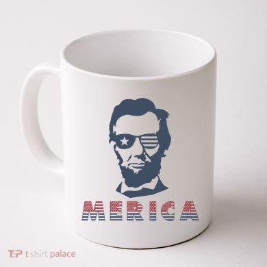 Merica Abe Lincoln Coffee Mug