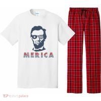Merica Abe Lincoln Pajama Set thumb 0