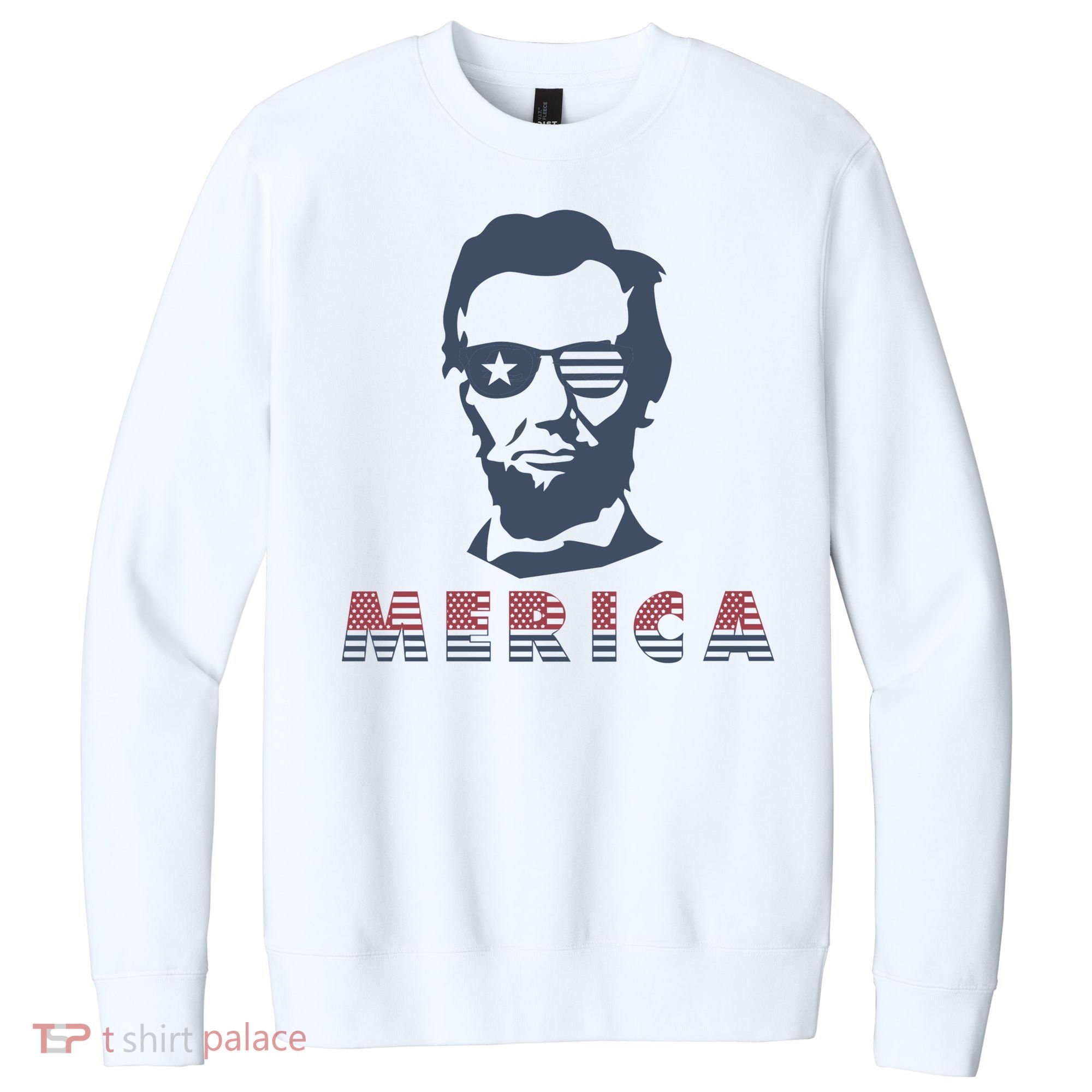 Merica Abe Lincoln V.I.T. Fleece Crew Sweatshirt