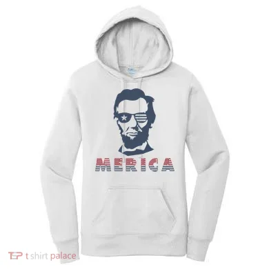 Merica Abe Lincoln Women's Hoodie