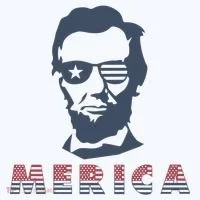 Merica Abe Lincoln Women's Hoodie thumb 2