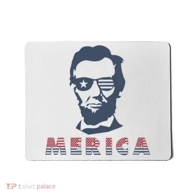 Merica Abe Lincoln Mousepad