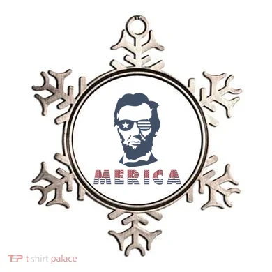 Merica Abe Lincoln Ornament