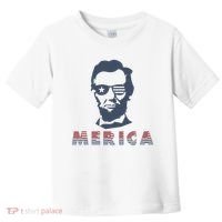 Merica Abe Lincoln Toddler T-Shirt thumb 0