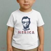 Merica Abe Lincoln Toddler T-Shirt thumb 2