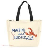 Martini And Lobster Diet Martini Aesthetic Fisherman Core Tote Bag thumb 0