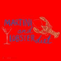 Martini And Lobster Diet Martini Aesthetic Fisherman Core Santa Hat thumb 1