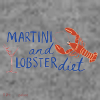 Martini And Lobster Diet Martini Aesthetic Fisherman Core Toddler Hoodie thumb 2