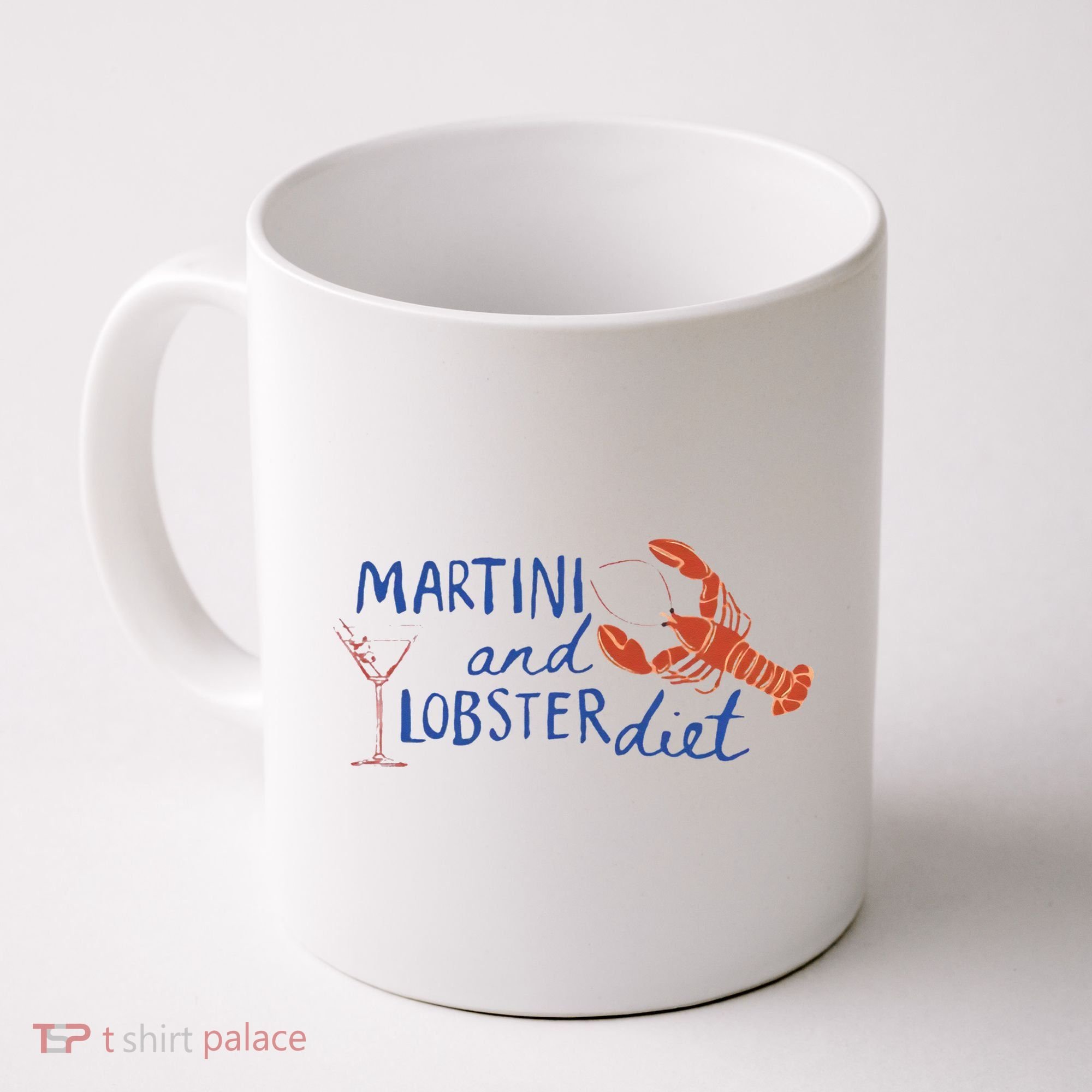 Martini And Lobster Diet Martini Aesthetic Fisherman Core Coffee Mug
