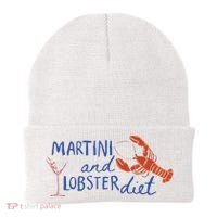 Martini And Lobster Diet Martini Aesthetic Fisherman Core Beanie thumb 0