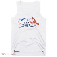 Martini And Lobster Diet Martini Aesthetic Fisherman Core Tank Top thumb 0