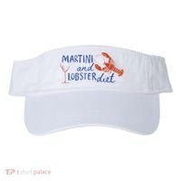 Martini And Lobster Diet Martini Aesthetic Fisherman Core Visor thumb 0