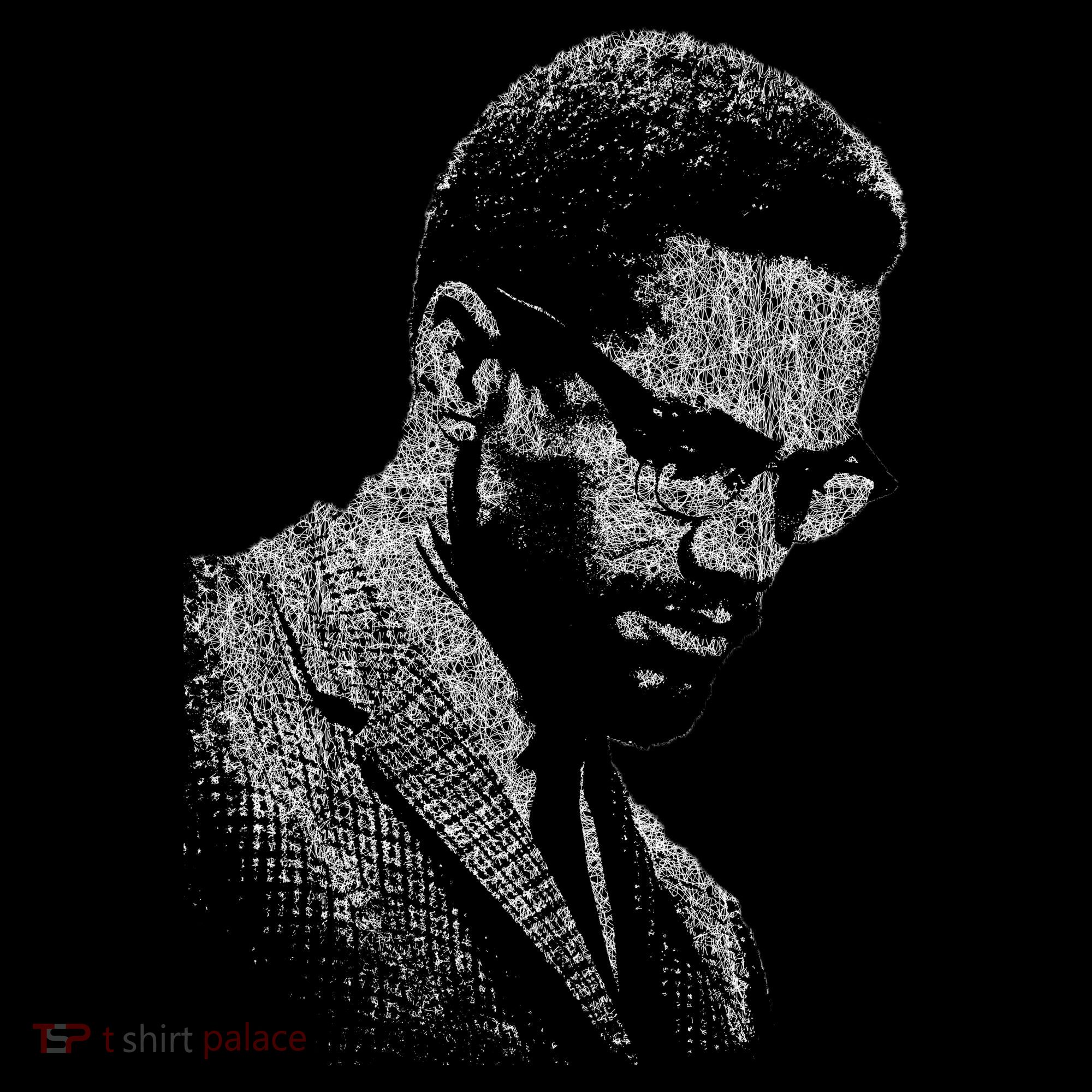 Malcolm X Black And White Portrait Visor