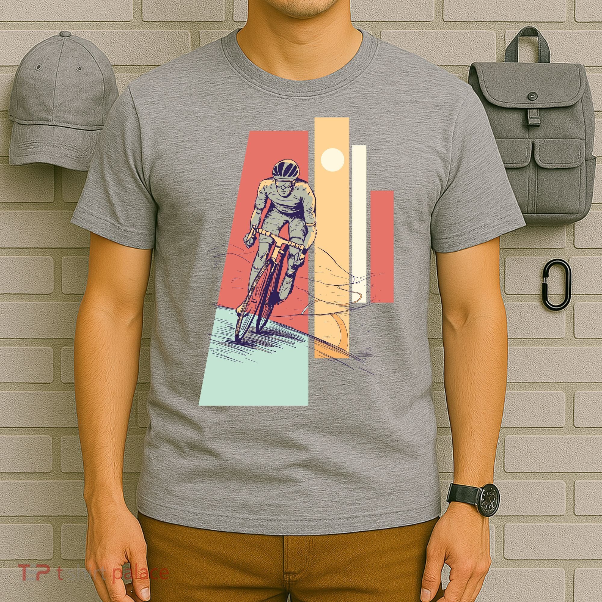 Male Cyclist T-Shirt