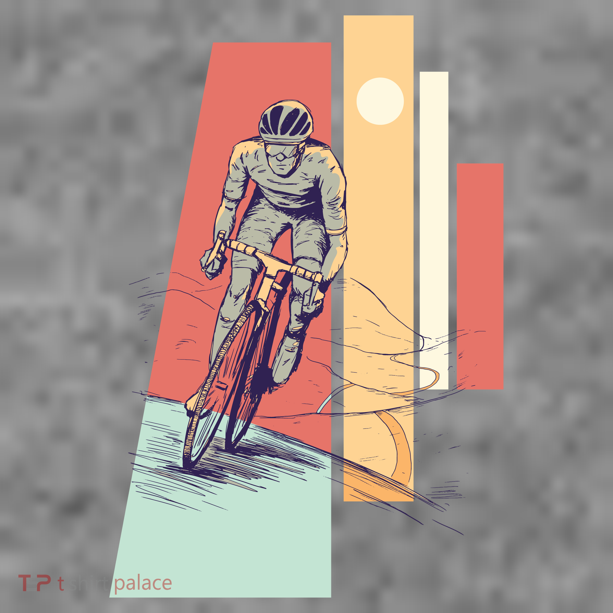 Male Cyclist Polo