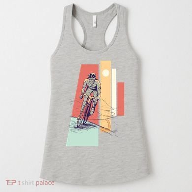 Male Cyclist Women's Tank Top