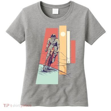 Male Cyclist Women's T-Shirt