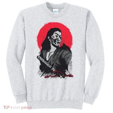 Male Japanese Warrior Sweatshirt